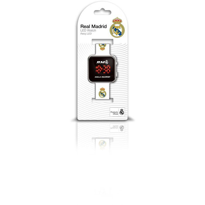 Montre LED - KIDS LICENSING - Real Madrid - Des 4 ans - Blanc