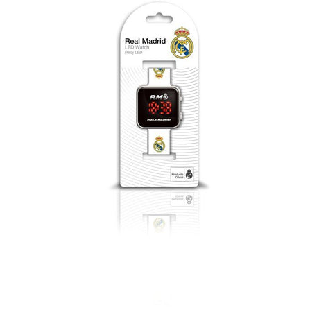 Montre LED - KIDS LICENSING - Real Madrid - Des 4 ans - Blanc