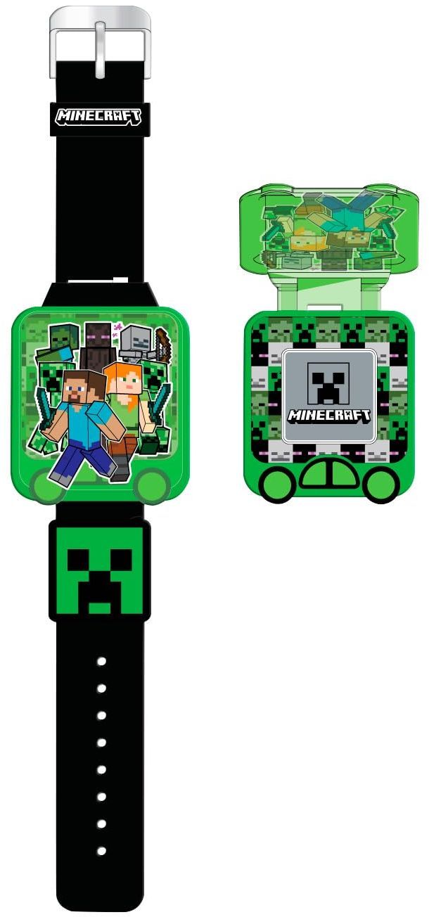 Montre éducative avec jeux Minecraft - KIDS LICENSING - MIN4148