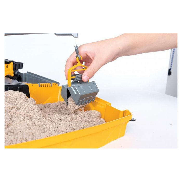 Coffret Kinetic Sand - KINETIC SAND - Malette De Construction - Sable Naturel - 907 g