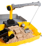 Coffret Kinetic Sand - KINETIC SAND - Malette De Construction - Sable Naturel - 907 g