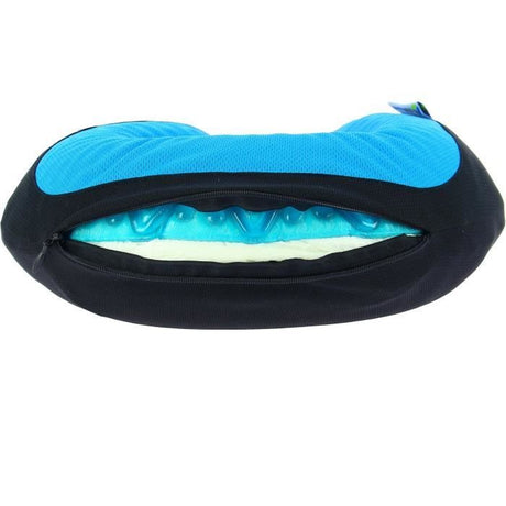 Cale nuque gel - KINE TRAVEL - 169803 - Noir et bleu