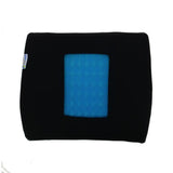 Coussin lombaire + Gel - KINE TRAVEL - 169821 - Noir et bleu