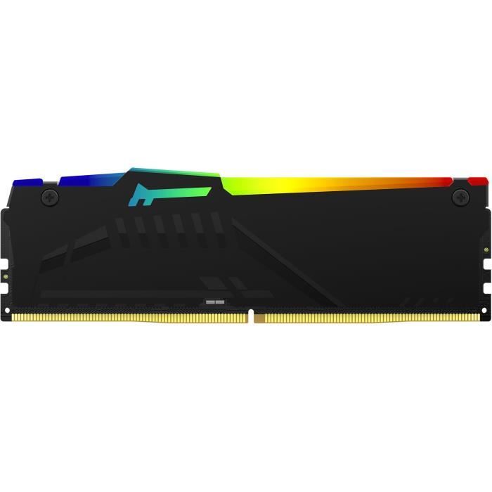 Mémoire DDR5 - KINGSTON - FURY Beast RGB EXPO - 32 Go (2 x 16 Go) - 6000 Mhz - CL30