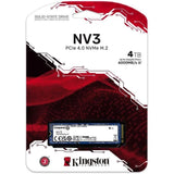 KINGSTON - NV3 - SSD Interne - 4 To - PCIe 4.0 NVMe M.2 2280