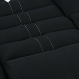 Couvre-siege - KINE TRAVEL - Confort intégral - Noir - Compatible airbags - Mousse haute qualité