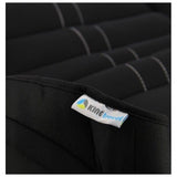 Couvre-siege - KINE TRAVEL - Confort intégral - Noir - Compatible airbags - Mousse haute qualité