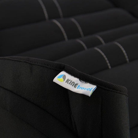 Couvre-siege - KINE TRAVEL - Confort intégral - Noir - Compatible airbags - Mousse haute qualité