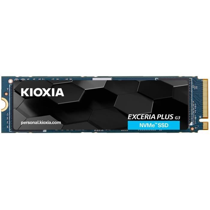 SSD - KIOXIA - EXCERIA PLUS - 2 To, M.2, 5000 Mo/s lecture, 3900 Mo/s écriture, 64 Gbit/s