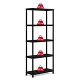 Etagere de rangement - KETER - ETAGERE PLUS 75/5 - 5 tablettes - Noir