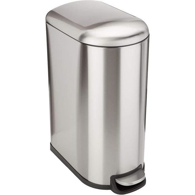Poubelle de Cuisine a Pédale - FULLER -  40 L - Acier
