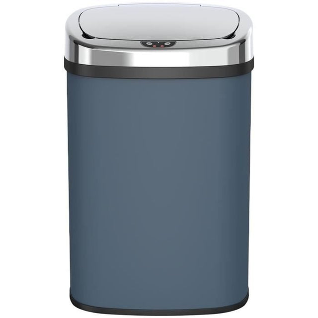 MAJESTIC - Poubelle de Cuisine Automatique - KITCHEN MOVE - 58 L - Inox Gris Mat
