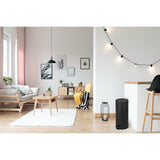 KITCHEN MOVE Poubelle de cuisine a pédale URBAN 30L - En acier Noir