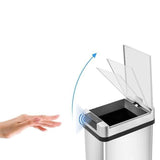 Poubelle de Cuisine Automatique - PARKSIDE - 50 L - Inox Brossé - Kitchen Move