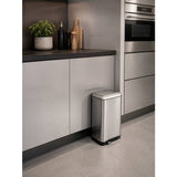 Poubelle de Cuisine a Pédale - GREENWICH - 30 L - Inox Brossé - Kitchen Move