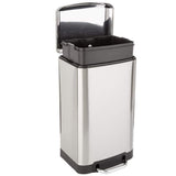 Poubelle de Cuisine a Pédale - GREENWICH - 30 L - Inox Brossé - Kitchen Move