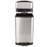 Poubelle de Cuisine a Pédale - GREENWICH - 30 L - Inox Brossé - Kitchen Move