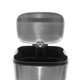 Poubelle de Cuisine a Pédale - ADMIRAL - 50 L - Argent - Kitchen Move