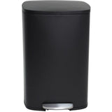 Poubelle de Cuisine a Pédale - ADMIRAL - 50 L - Noir Mat - Kitchen Move