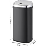 Poubelle de Cuisine Automatique - LARGO -  KITCHEN MOVE - 42 L - Noir