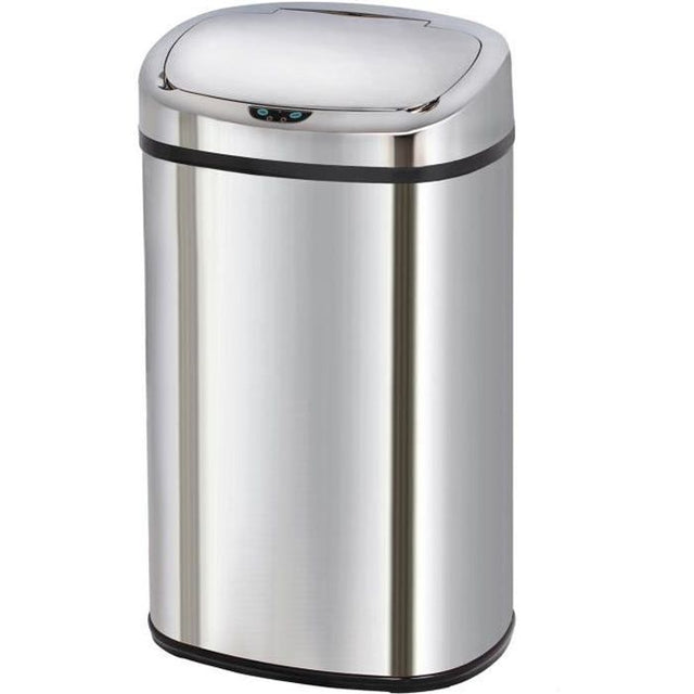 MAJESTIC - Poubelle de Cuisine Automatique - KITCHEN MOVE - 68 L - Argenté