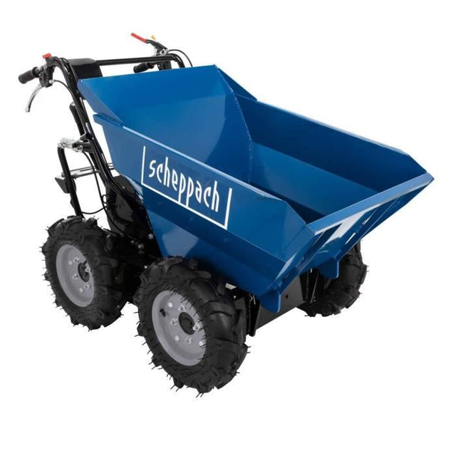 Benne basculante motorisé SCHEPPACH DP3000 charge max 300 kg - 5.6CV - 196CC