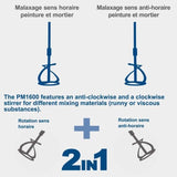 Malaxeur avec 2eme turbines PM1600 SCHEPPACH