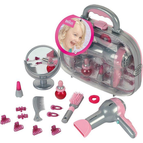 KLEIN - Mallette de coiffure Braun avec seche-cheveux électronique