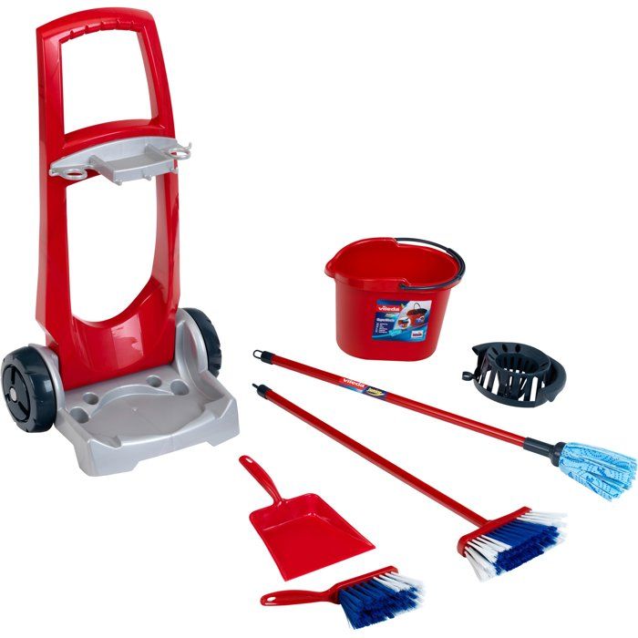 Chariot de ménage Vileda avec accessoires - KLEIN - 6741