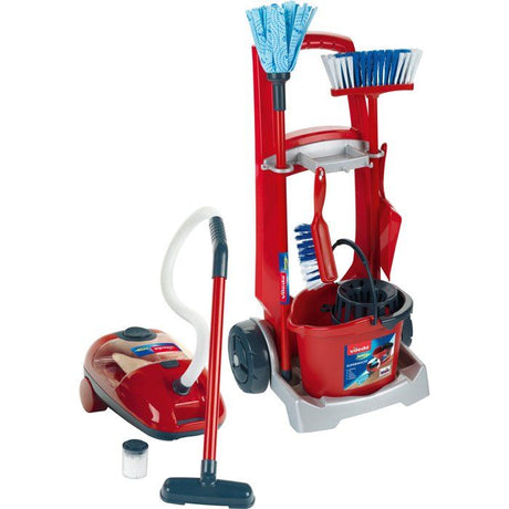 KLEIN - Chariot de ménage Vileda avec aspirateur électronique