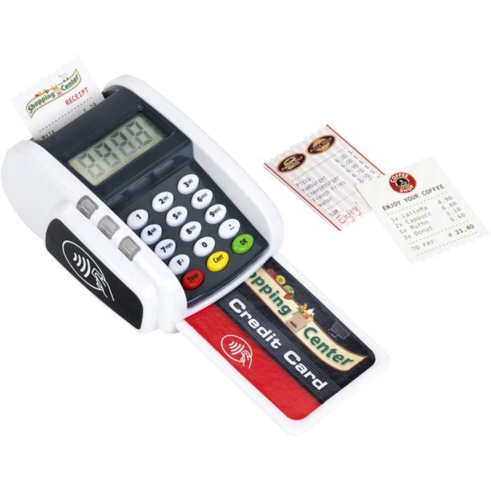 Terminal de paiement électronique avec carte bancaire et tickets de caisse - KLEIN - 9333