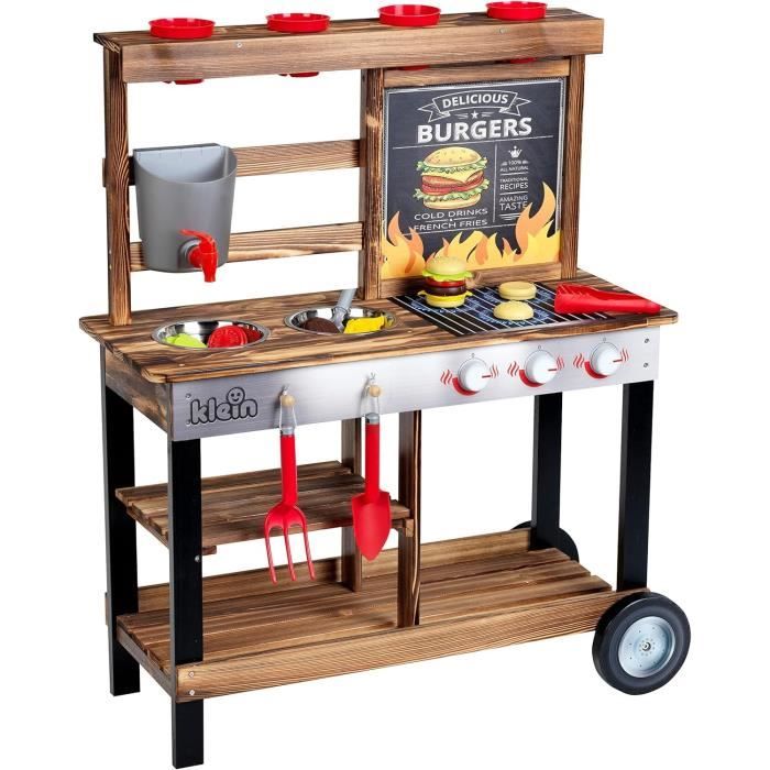 Beach Picnic wooden summer kitchen with 23 accessories - KLEIN - 2368