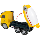 Camion toupie a béton - KLEIN - 3804 - Mercedes Arocs - Roues souples, malaxeur rotatif et basculant - Échelle 1:24 - Des 3 ans