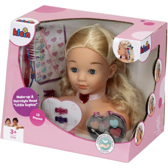 Tete a coiffer et a maquiller Princess Coralie Little Sophia avec accessoires - KLEIN