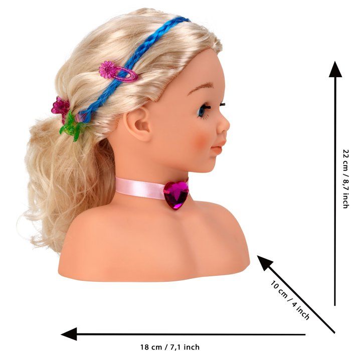 Tete a coiffer et a maquiller Princess Coralie Little Sophia avec accessoires - KLEIN