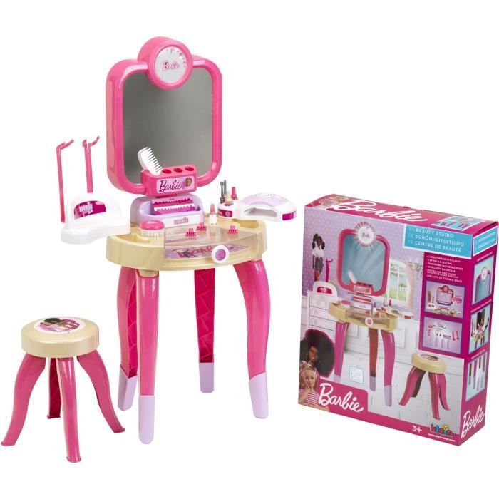 Beauty toy - KLEIN - Barbie Happy Vibes Beauty Center - Complete with many accessories and light.