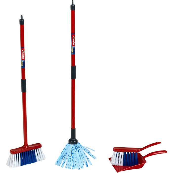 Set de ménage Vileda - KLEIN - 6823 - 4 pičces - Jouet d'imitation - Dčs 3 ans