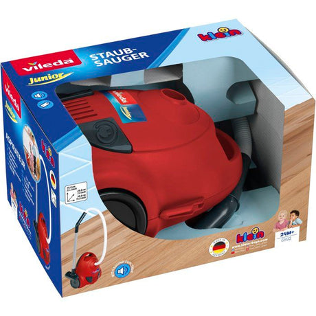 Aspirateur électronique Vileda - KLEIN - 6892 - Avec bruitage réaliste - Jouet d'imitation - Des 2 ans