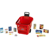 Panier de courses a roulettes garni My Market - KLEIN - 7256 - Des 2 ans