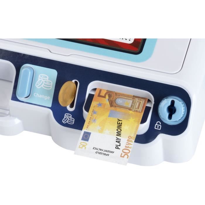 Caisse enregistreuse en libre-service - KLEIN - 7265 - Avec fonctions et accessoires - Des 3 ans