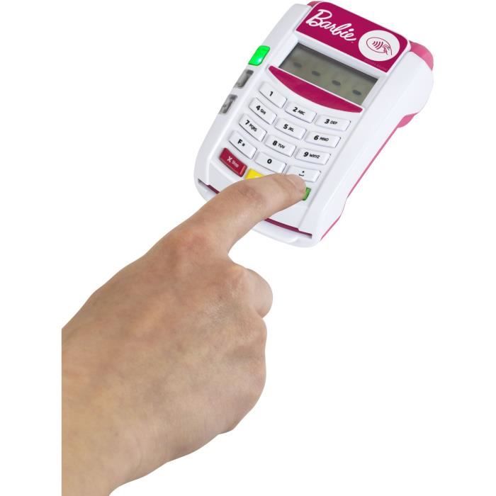 Terminal de paiement électronique Barbie - KLEIN - 7335 - Avec accessoires - Des 3 ans