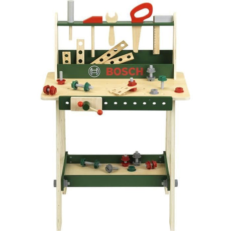 Etabli Bosch - KLEIN - 8169 - En bois FSC avec accessoires - Des 3 ans