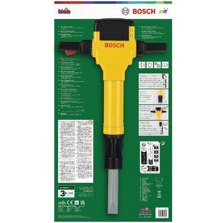 Marteau-piqueur Bosch - KLEIN - 8405 - Outil avec son, lumiere et va-et-vient du burin - Jouet d'imitation - Des 3 ans