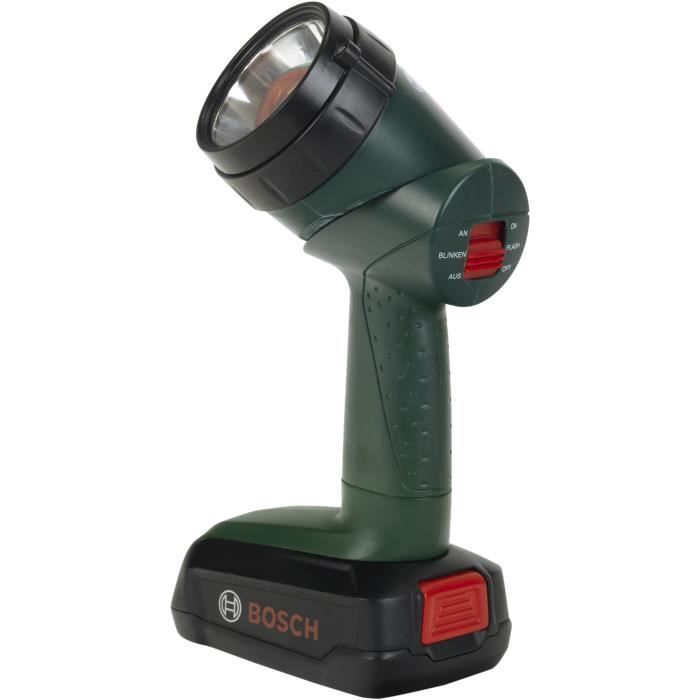 Lampe torche électronique Bosch - KLEIN - 8448 - 2 modes de fonctionnement et 4 filtres - Des 3 ans