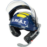 Casque S.W.A.T - KLEIN - 8809 - Visiere escamotable, écouteurs et micros factices - Déguisement policier - Des 3 ans