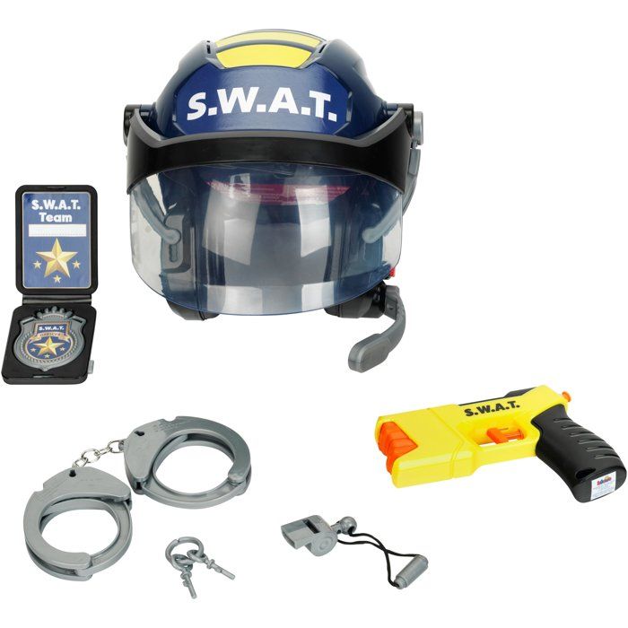 Kit S.W.A.T. - KLEIN - 8841 - Casque, taser à eau, menottes - Déguisement policier - Dès 3 ans