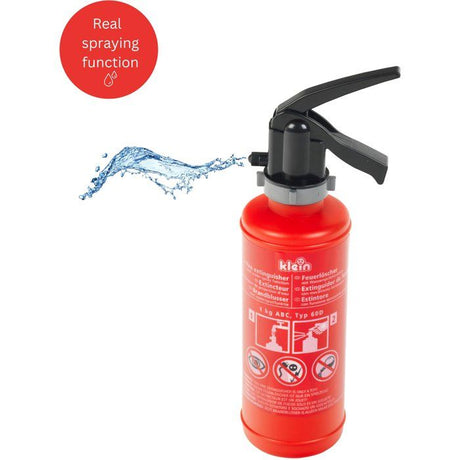 Mallette de pompier transparente avec 6 accessoires dont 1 lampe torche avec fonction lumineuse - KLEIN - 8984