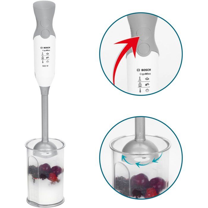 Mixeur plongeant électronique Bosch - KLEIN - 9246 - Verre gradué - Jouet d'imitation - Des 3 ans