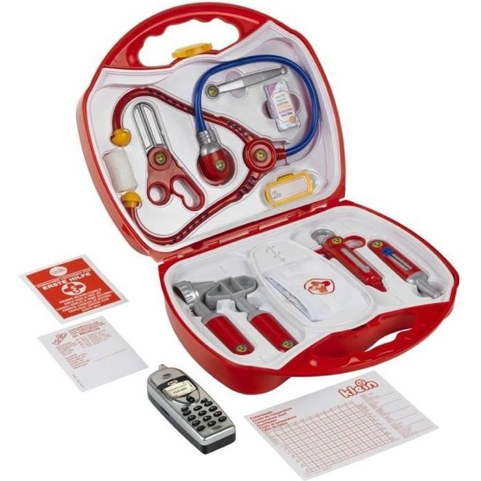 KLEIN - Doctor's bag with mobile phone for children