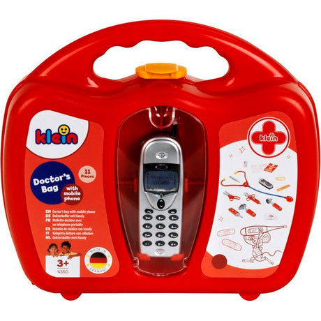 KLEIN - Mallette docteur avec téléphone portable pour Enfant